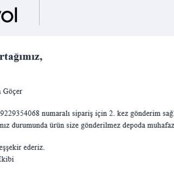 Trendyol Mağduriyeti (arızalı Olan Ürün)