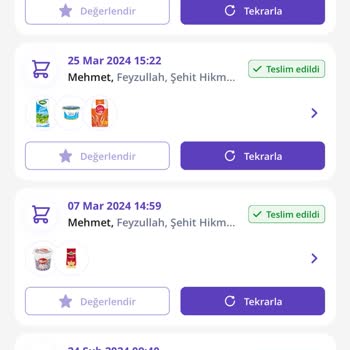 Getir Haberim Olmadan Kredi Kartımdan Çekilen Para Ve İlgisiz Müşteri Hizmetleri