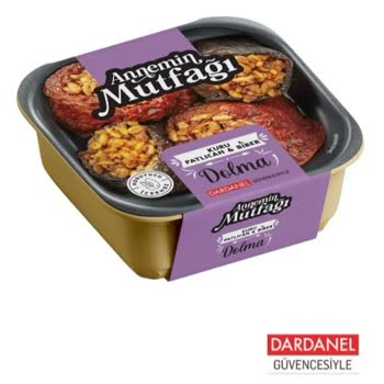 Dardanel Annemin Mutfağı Kuru Patlıcan Dolması Ve Kuru Fasulye - Pilav
