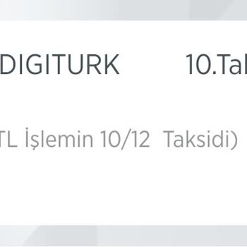 Digiturk Eski Taahhüdümü Ödetmeye Devam Ediyor!