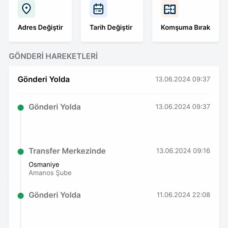 Trendyol Express Kargo Gecikmesi. Alakasız Şehre Gitti