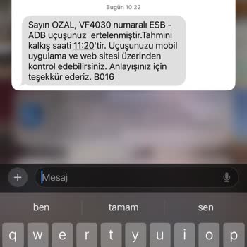 AJet (Anadolu Jet) Uçuş Rötarları Ve Değişen Kapılarla Mağduriyet Yaşadık