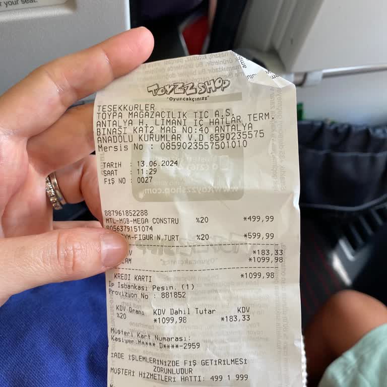 Toyzz Shop Antalya Havalimanı Oyuncak Mağazası Yönetim Şikayeti