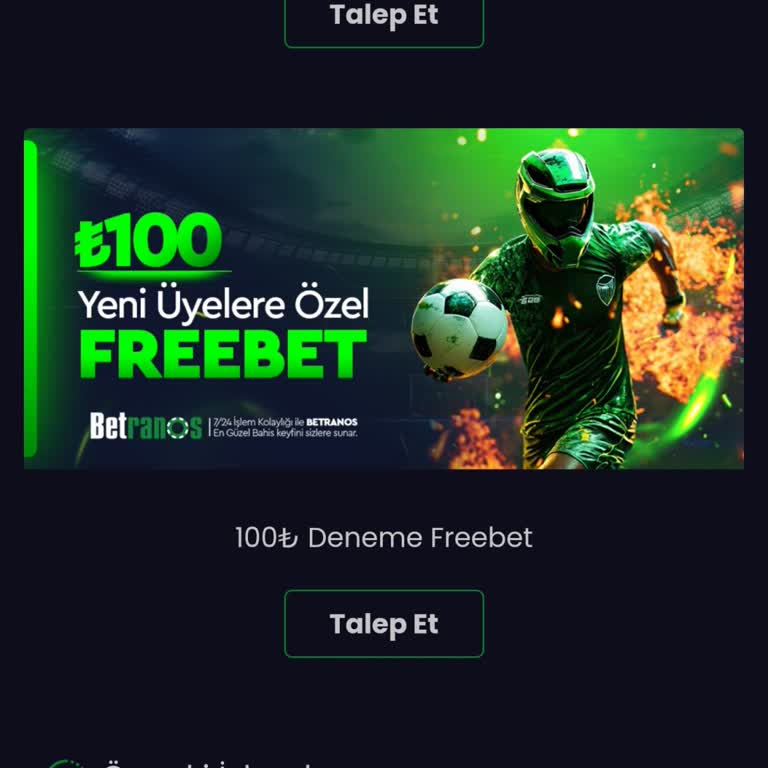 Betranos Deneme Bonusu Vermiyor