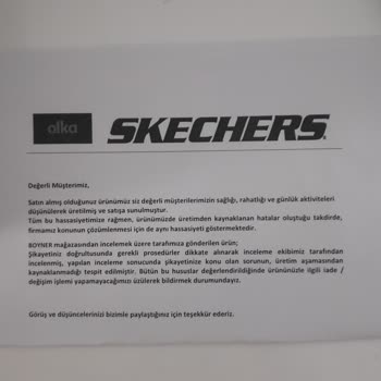 Skechers Ayakkabı Kalitesizliği Ve Boyner Mağazası Müşteri Hizmetleri Sorunu