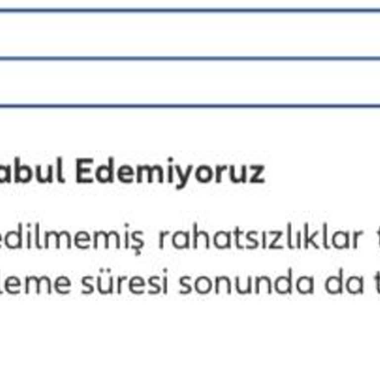 Allianz Sigorta Allianz Tamamlayıcı Sağlık Sigortası Ameliyat Masrafını Karşılamıyor