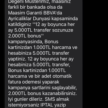 Garanti BBVA Kampanya Sözü Ve Müşteri Temsilcileri