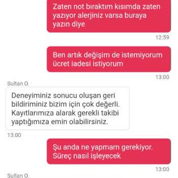 Domino's Yanlış Siparişe İade Veya Değişim Yapmadı
