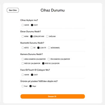 Garantili Teknoloji İletişim Hizmetleri Teknoloji Ürünü Değişim Kampanyası Deneyimi