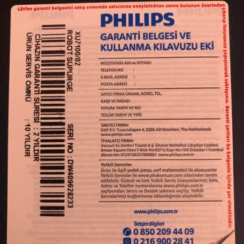 PHILIPS Ev Aletleri Philips Robot Süpürge