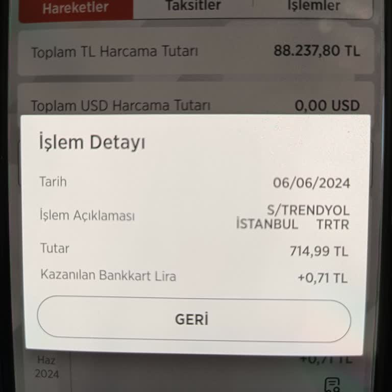 Trendyol Kredi Kartından Haberim Olmadan Alışveriş Yapılmış