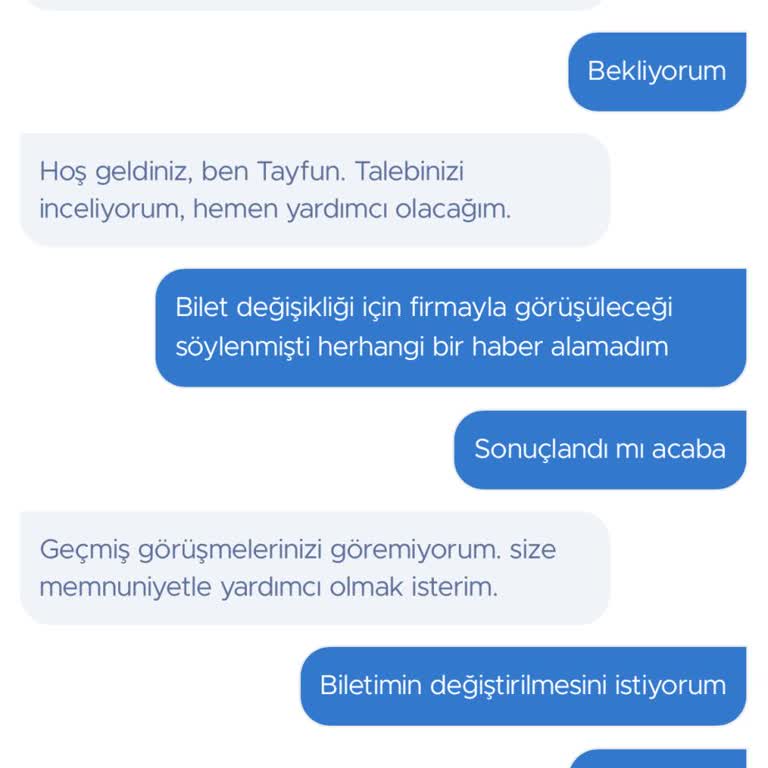 Obilet Uçak Bileti Değişim