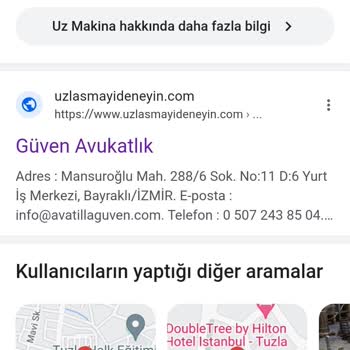 Güven Hukuk (SMS) "Müşteki Uzlaşma Ceza Dosyanızın Onay Günüdür " Adı Altında Mesaj