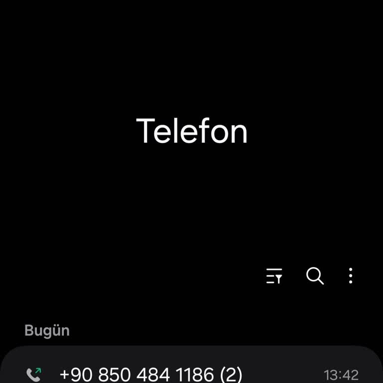 0850 484 11 86 Numaralı Telefon Aranması