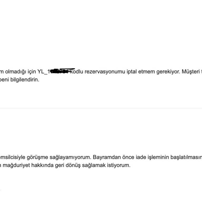 Yolcu360 İptal Süreci Başlatılmıyor - Müşteri Hizmetleri Ulaşılamıyor