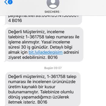 Skechers Olka Spor Pişmanlıktır...