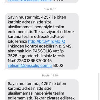 Passolig Kartım Gelmiyor 1 Aydır