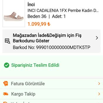FLO Ayakkabı FLO 25 Gün Sonra Tek Terlik Gönderdi.