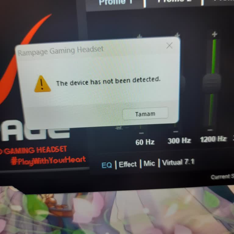 Rampage X-Catty RM-K91 Driver Algılamıyor!