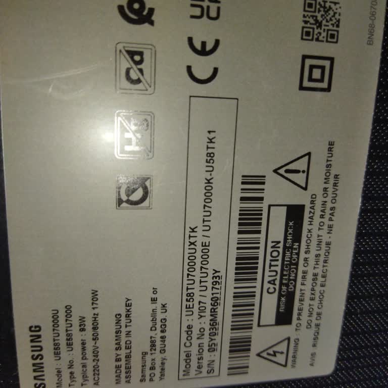 Samsung TV Panel Arızası