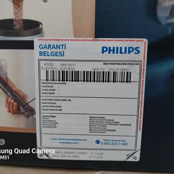 PHILIPS Ev Aletleri Elektrikli Süpürge Borusu