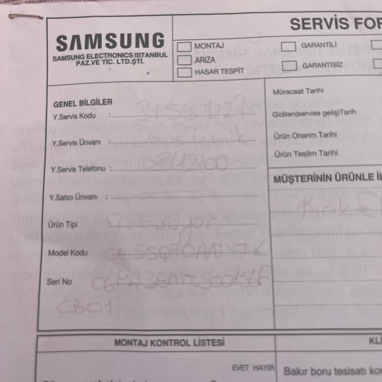 Samsung TV Nin Anakartı 6 Aylık Kullanımda Yandı. Yardımcı Olmuyorlar