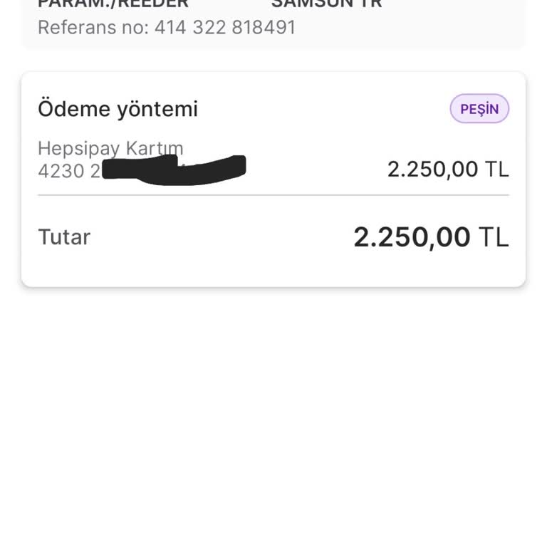 Reeder Para İadesi Yapmıyor