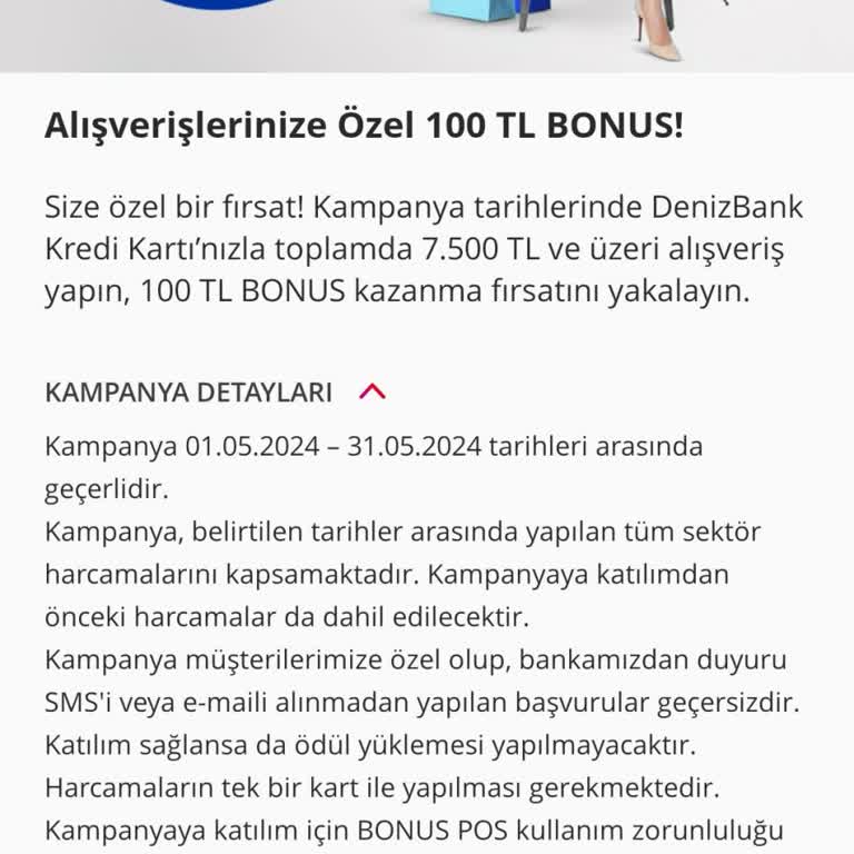 Denizbank Kampanya Bonusu Yüklenmediği İçin Yaşanan Sorunlar