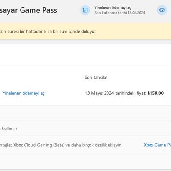 Xbox Abonelik İptali Ve Para İadesi Yapamıyorum Canlı Destekleri Yok