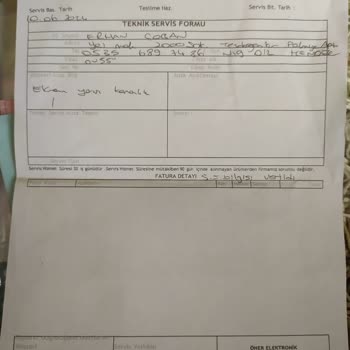 Öner Elektronik Garantiyi Geçerli Saymıyor