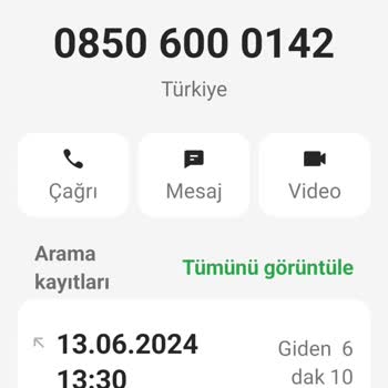 0850 600 01 42 Başvurusu Sonrası Yaşanan Güvenlik Sorunu
