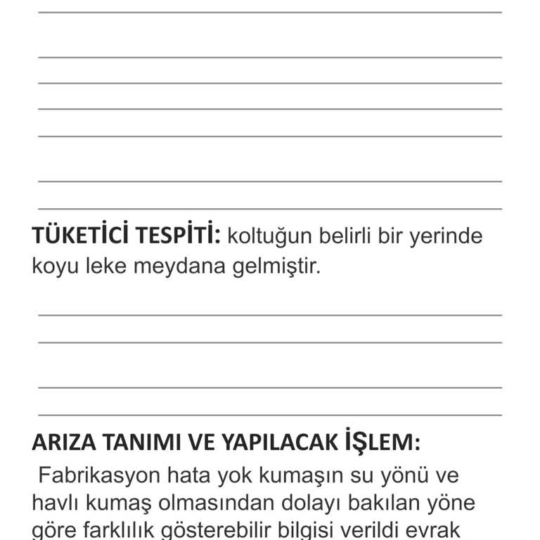 Edalar Tekstil Enza Home Köşe Takımı Deformasyonu Ve Müşteri Mağduriyeti