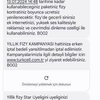 Turkcell Üyelik İptali Talebi