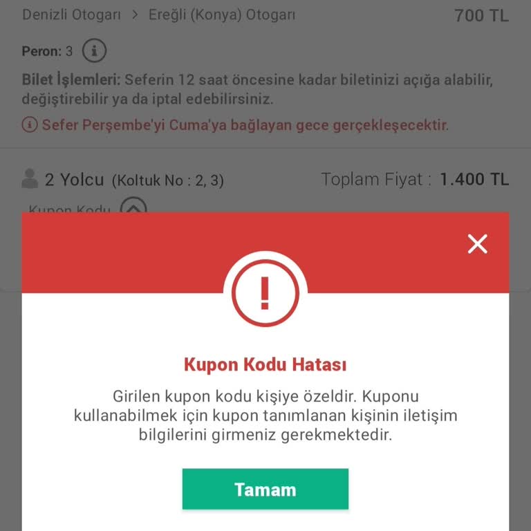Obilet Online Destek Asla İşe Yaramıyor