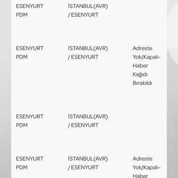 PTT Kargo Adreste Bulunmama Yalanları!