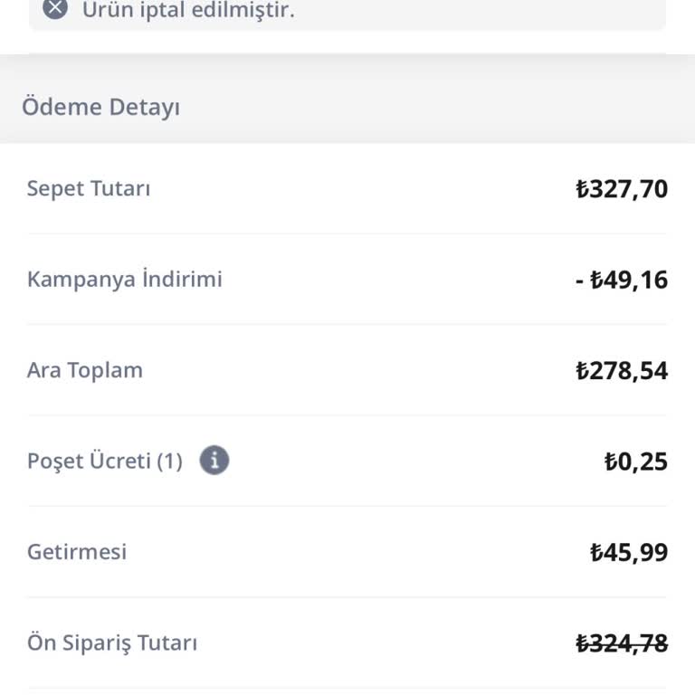GetirÇarşı Getir, Ellerinde Olmayan Ürünün İadesini Yapmıyor!