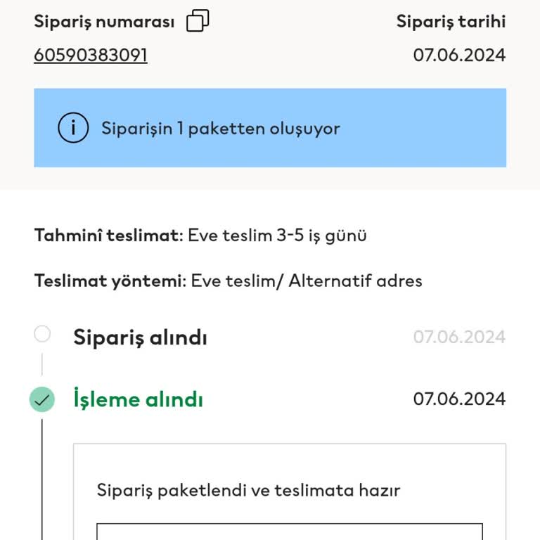 H&M Ürün Geç Teslimatı