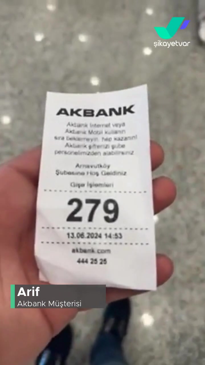 Akbank Sıra Sorunu! videonun kapak resmi