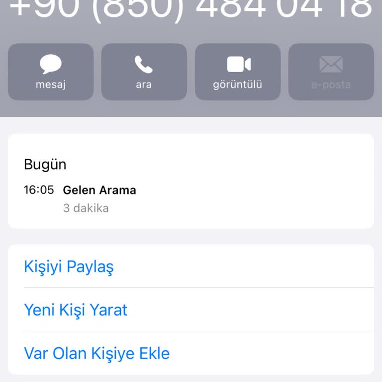 Türk Telekom'dan Gelen Şüpheli Arama Hakkında