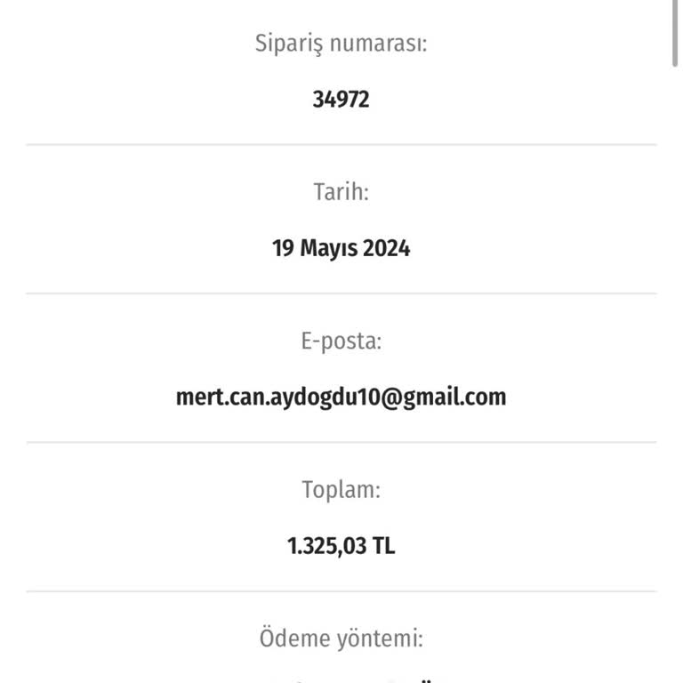 Cepavm Ürün Elime Ulaşmadı