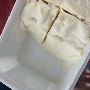 AOÇ Dondurma Sararmış Bozulmuş