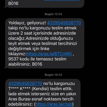 Aras Kargo Mükemmel Hizmet Aras Kargosu