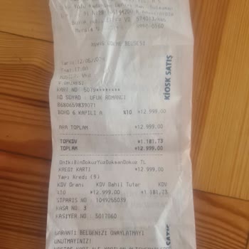 Koçtaş Ürün İadesini Kabul Etmiyor