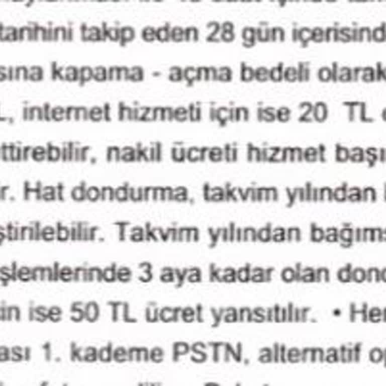 Şok Net Sözleşmeden Ayrı Ek Ücret Bulunması