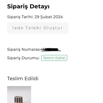 Aylardır Beklediğim 3.099 Liralık Vina Seramik Siparişim Kayıp