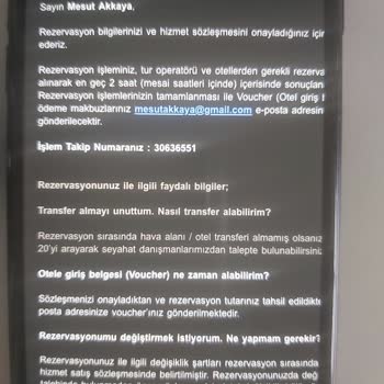 Tatil Sepeti Rezervasyon İptali Ve Yeniden Fiyatlandırma Sorunu