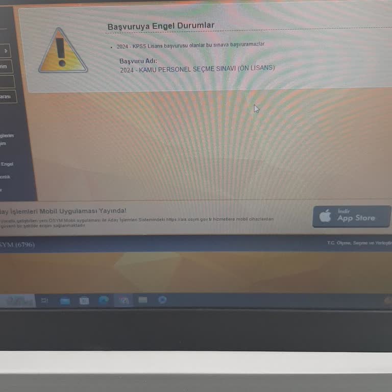 Ösym KPSS Lisans Başvurusu