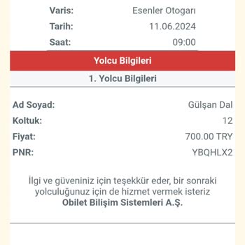 Metro Turizm Ücret İadesi Yapılmadı