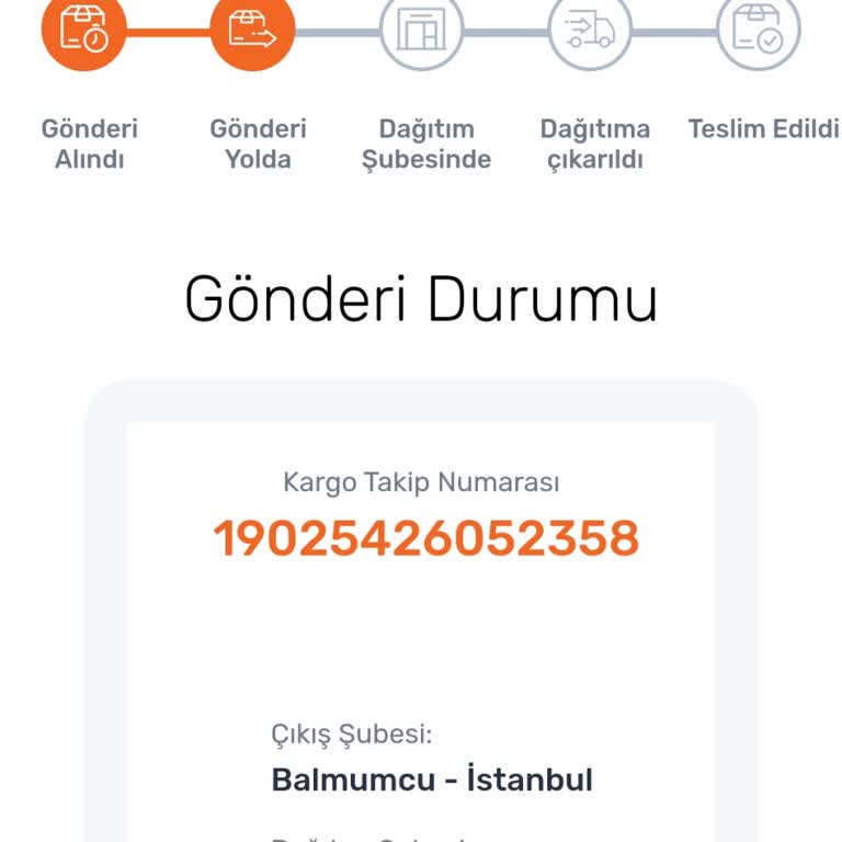 Sürat Kargo'nun Kargomu Getirmiyor