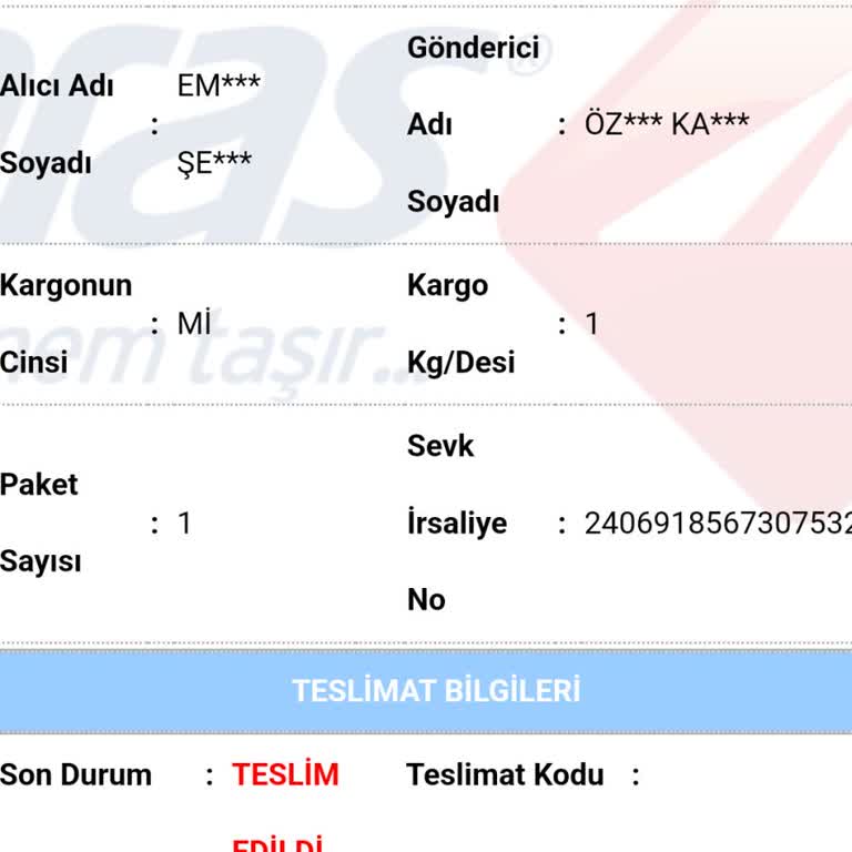 Aras Kargo Mağdur Olundu, Çözüm Yok
